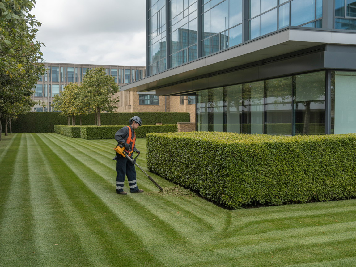 Commercial grounds maintenance